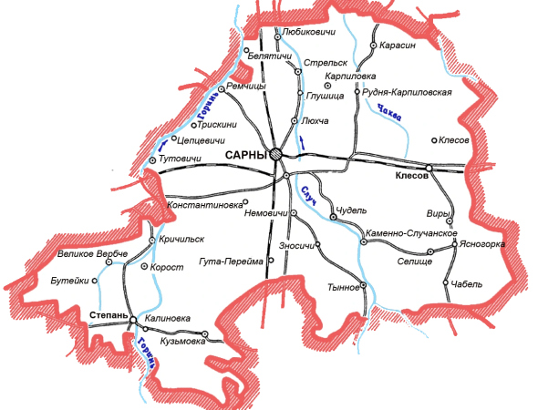 Сарненський район — край поліських лісів і легенд