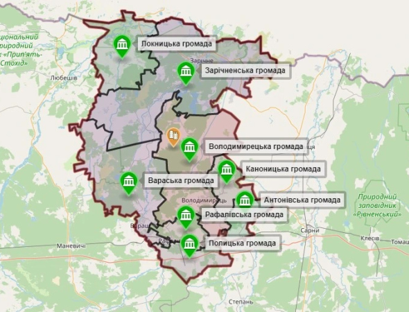 Вараський район — енергія Рівненщини з лісовим серцем