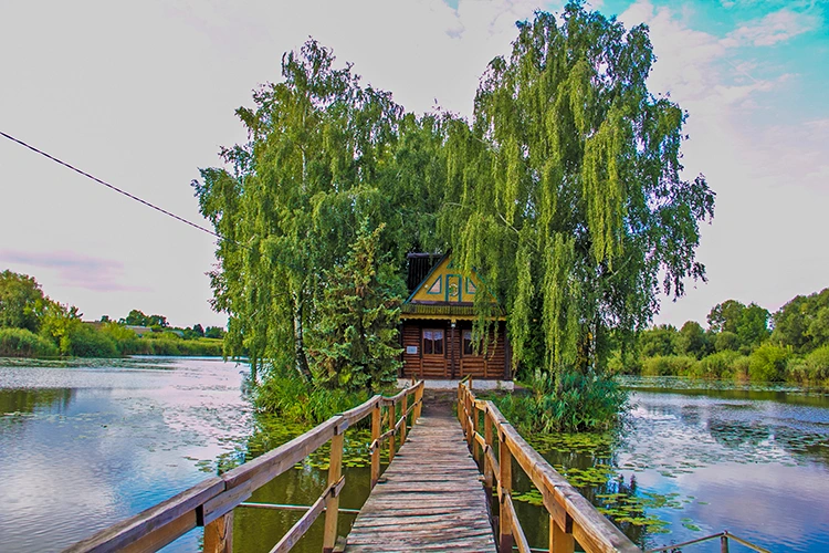 Острів кохання у Млинові